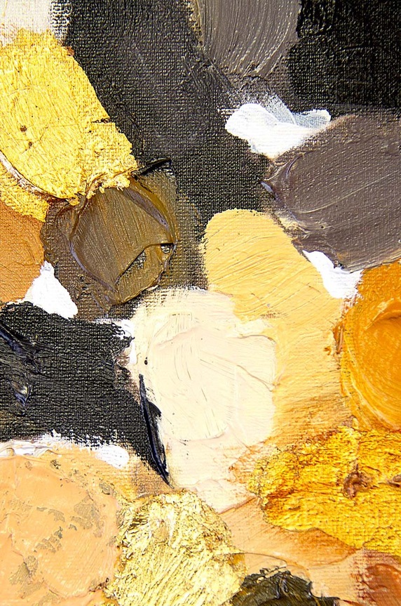 kézzel festett kép 60 x 90 cm 165627 többszínű AA00