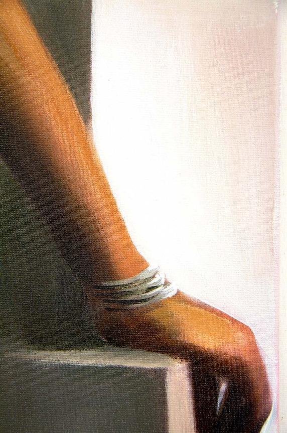 Nappali és hálószoba kézzel festett kép 60 x 90 cm 165628 többszínű