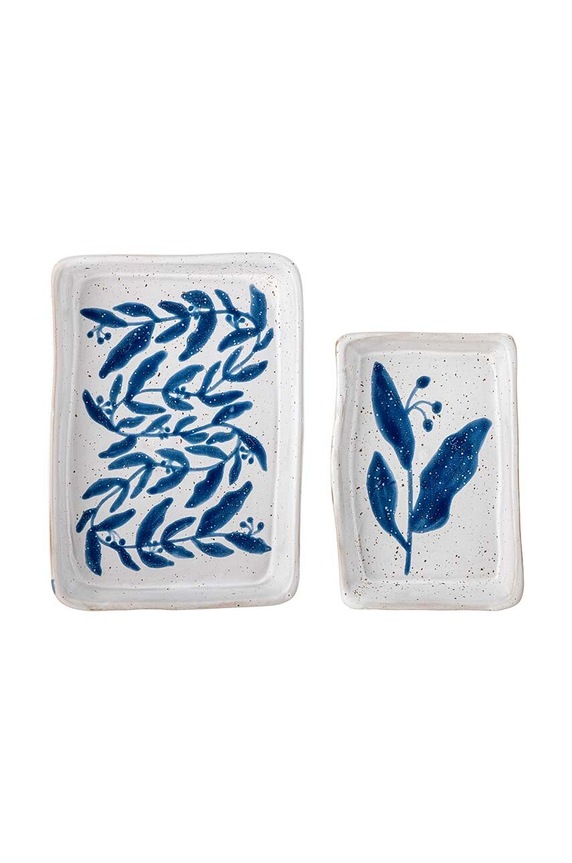 Bloomingville zestaw tac 2-pack multicolor 82058188