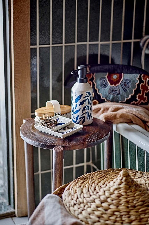 Salon i sypialnia Bloomingville zestaw tac 2-pack 82058188 multicolor