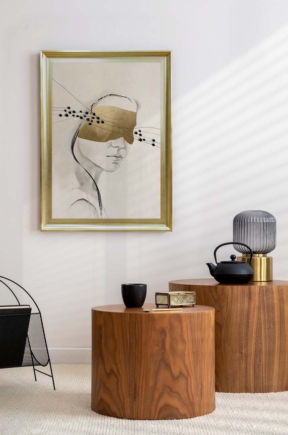 Obývacia izba a spálňa Nástenná dekorácia v ráme 58 x 78 cm 15.41.601.23228 viacfarebná