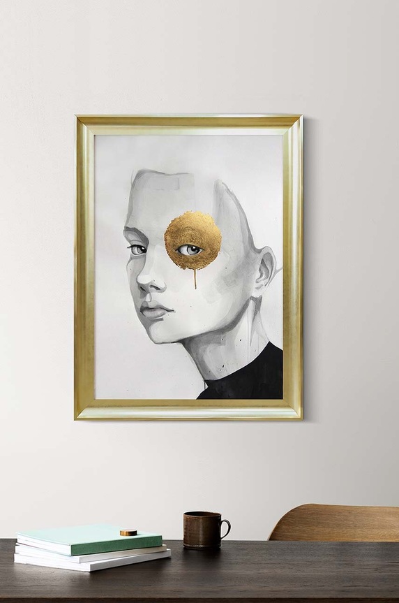 Διακοσμητικό τοίχου σε κορνίζα 58 x 78 cm 15.41.601.23231 πολύχρωμο AA00