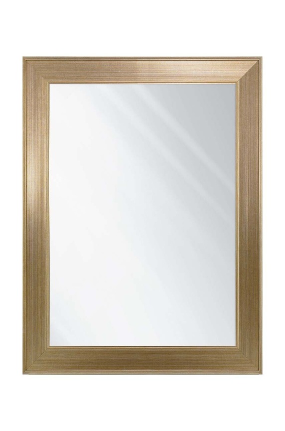 Lustro ścienne 62,4 x 82,4 cm żółty 5900774944201