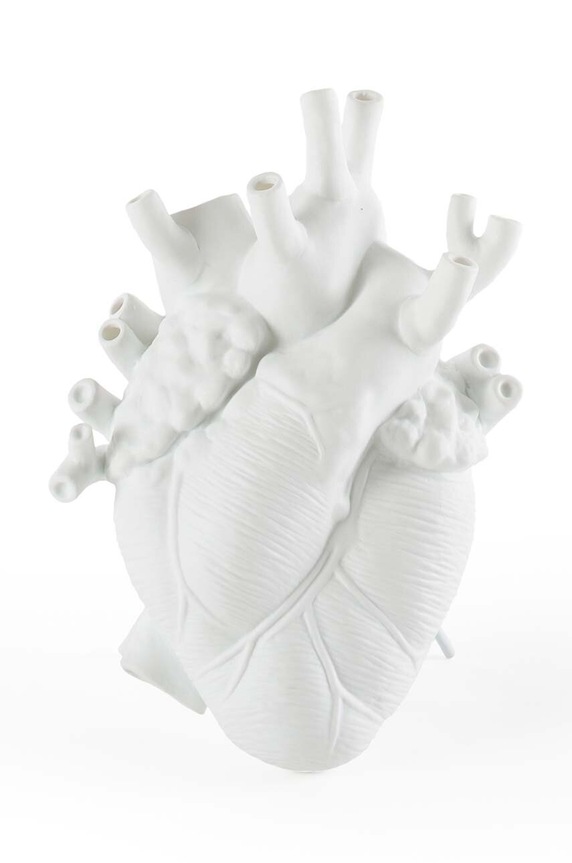 Seletti decorative vase Love in Bloom white 09920