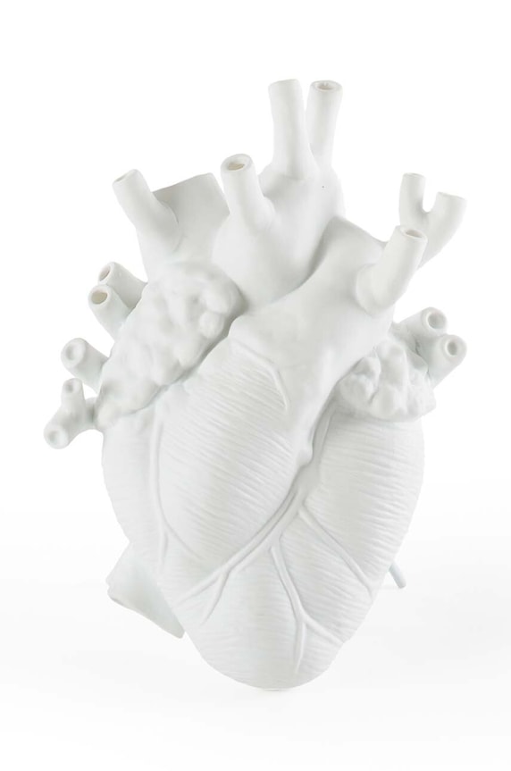 Seletti decorative vase Love in Bloom white 09920