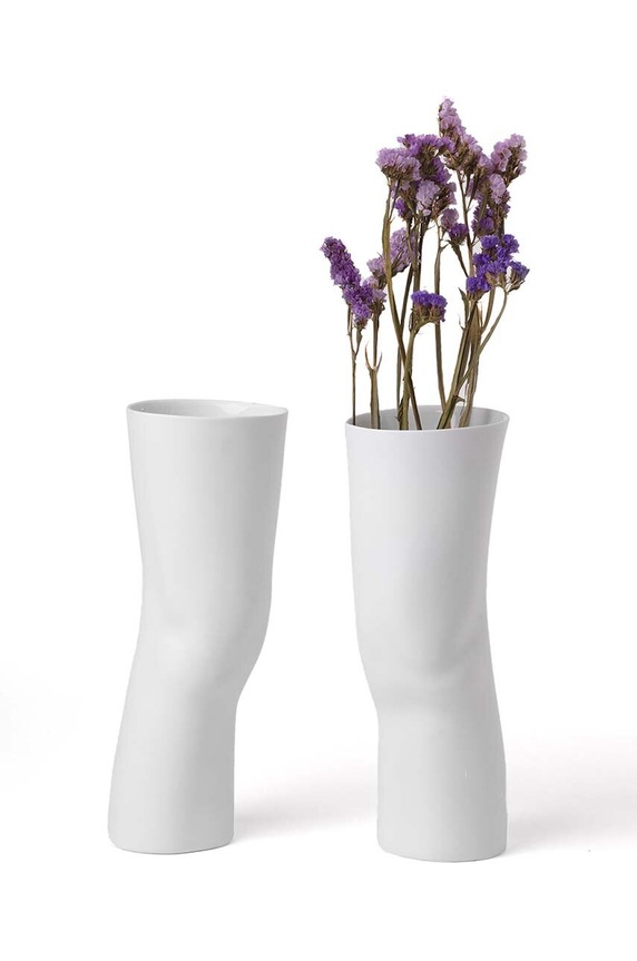 Seletti wazon dekoracyjny 2-pack 10098 biały AA00