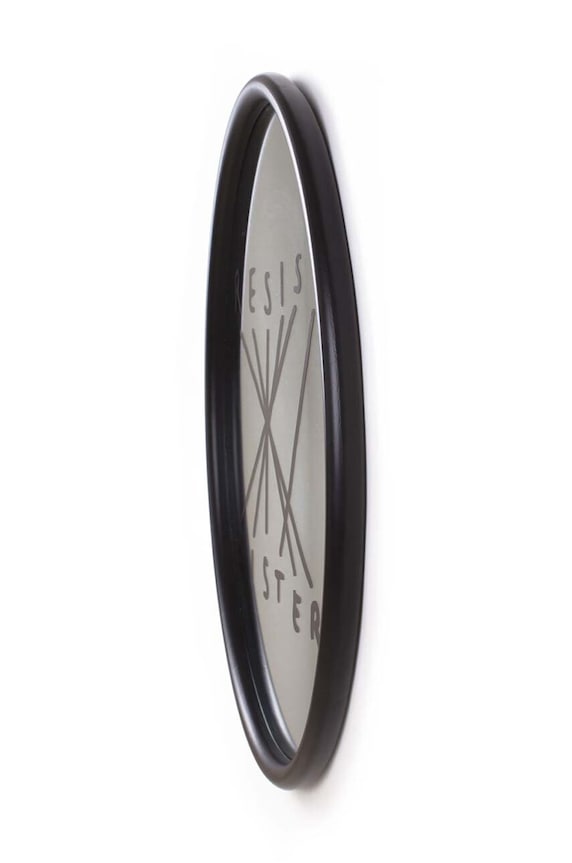 Seletti oglinda de perete Resist Sister 17061 negru AA00