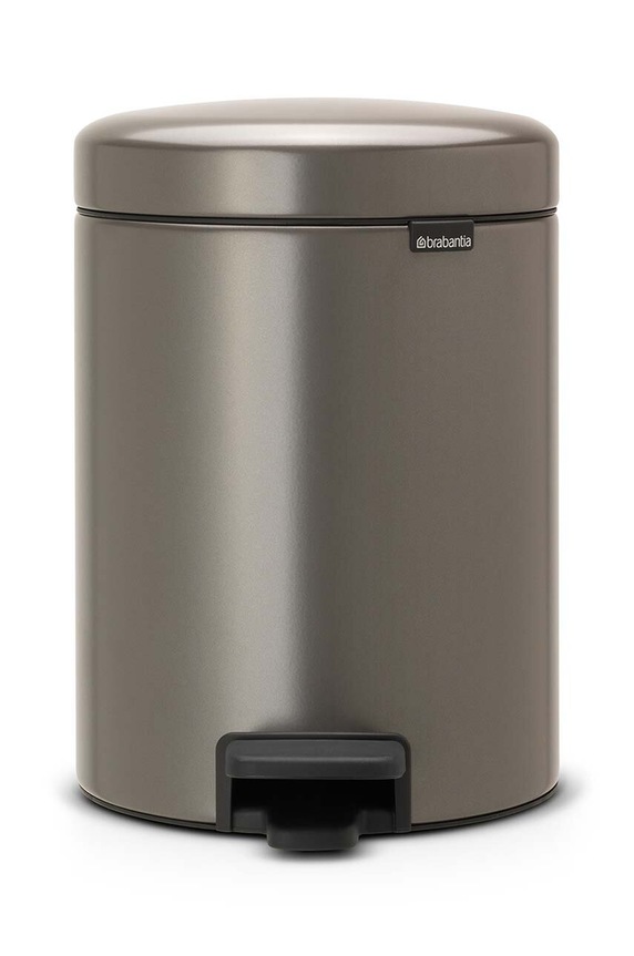 Кошче за боклук Brabantia NewIcon 5 L сив 112683