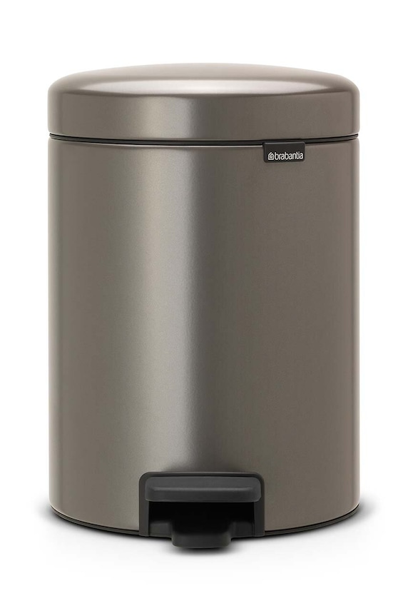 Кошче за боклук Brabantia NewIcon 5 L сив 112683