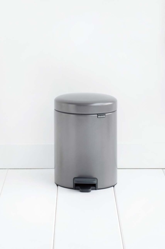 Кошче за боклук Brabantia NewIcon 5 L сив 112683
