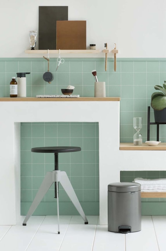 Кошче за боклук Brabantia NewIcon 5 L 112683 сив