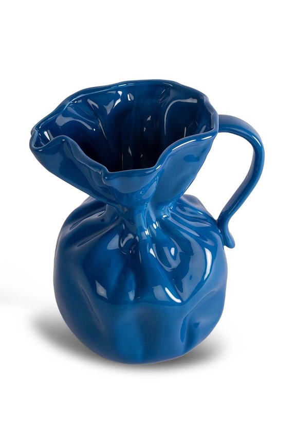 Byon wazon dekoracyjny Crumple 5260906813 niebieski AA00
