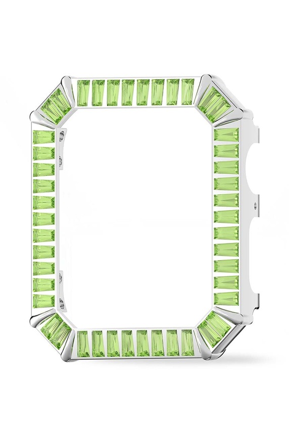 Swarovski oprawka na zegarek Apple Watch® Series 4 i 5 zielony 5619489