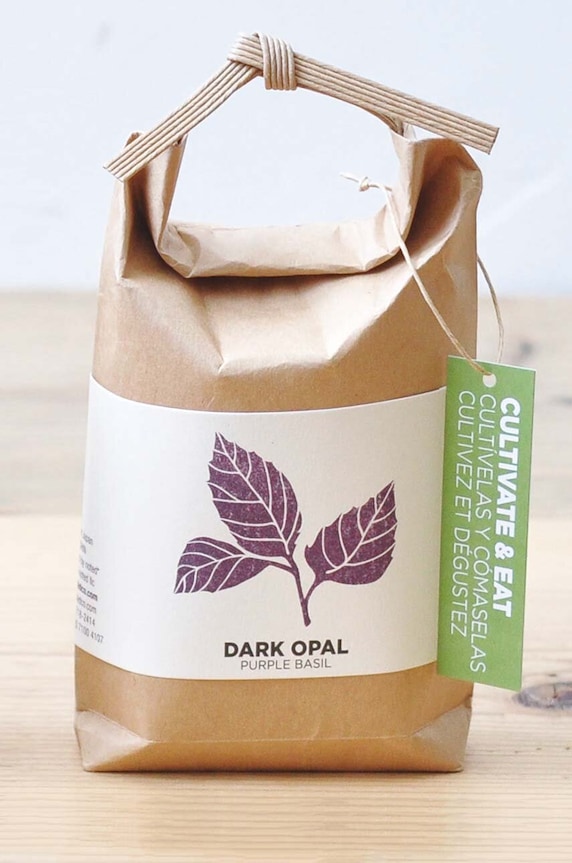 Σετ για την καλλιέργεια ενός φυτού Noted Cultivate & Eat- Dark Opal Purple Basil πολύχρωμο GD658BEU.OPAL.