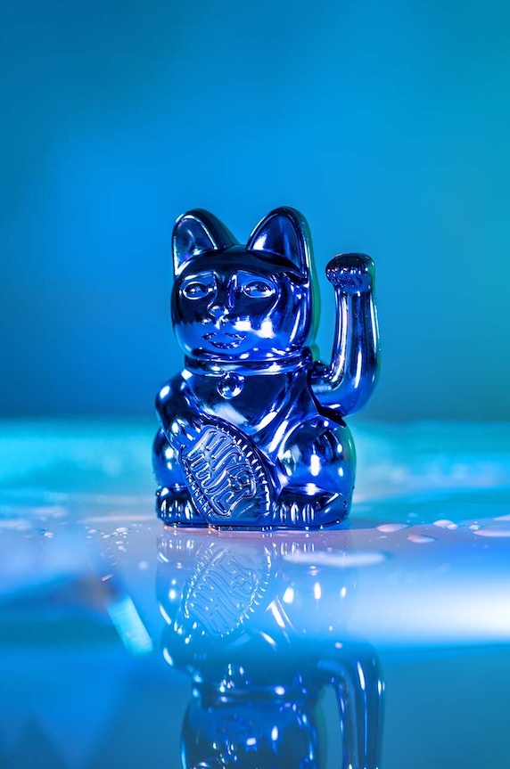 Donkey dekoráció Lucky Cat Cosmic Edition Earth 360010. kék AA00