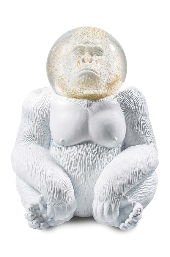 Donkey dekoracja Summerglobe The Gorilla biały 330450