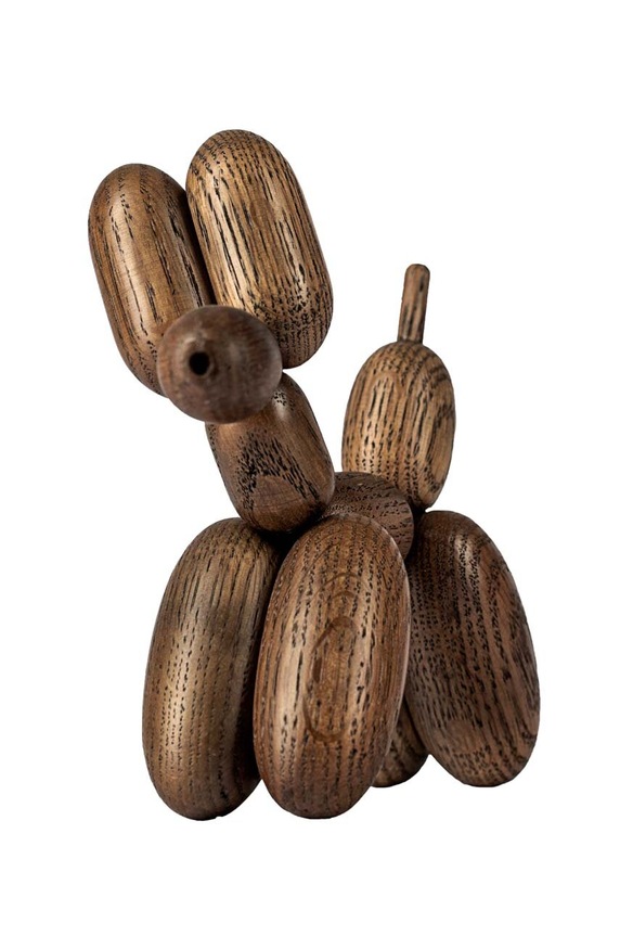 Διακοσμητικό Boyhood Ballon Dog Smoked S BOY.400026 καφέ AA00