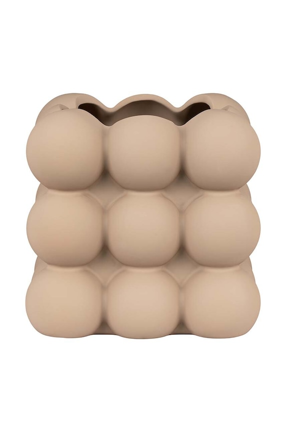 House Nordic mască de ghiveci Flowerpot in Ceramic 13,5 x 13 cm bej 4451207