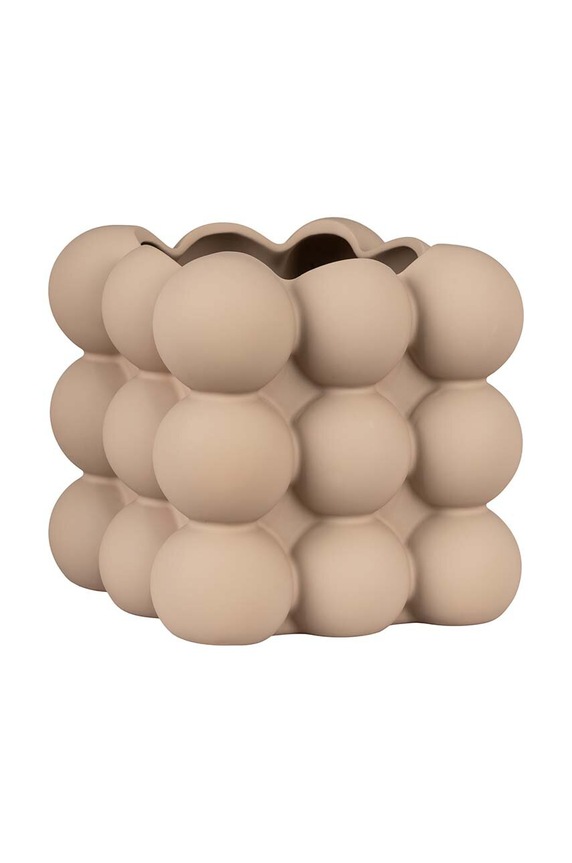 House Nordic mască de ghiveci Flowerpot in Ceramic 13,5 x 13 cm 4451207 bej AA00