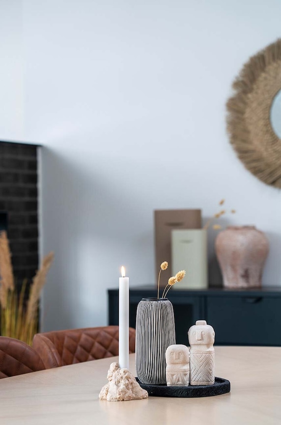 Dnevni boravak i spavaća soba Ukrasna vaza House Nordic Vase in Ceramic 4441761 šarena
