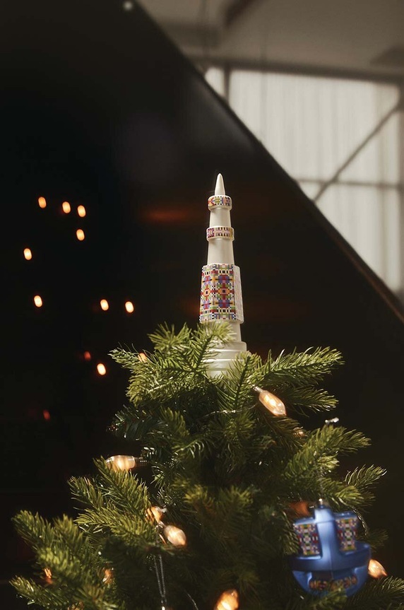 Новогодняя декорация Alessi Vertigo ESA07 мультиколор AA00