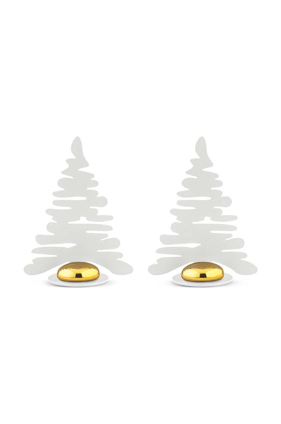 Набор подставок для виньеток Alessi Barkplace Tree 2 шт белый BM16S2.W