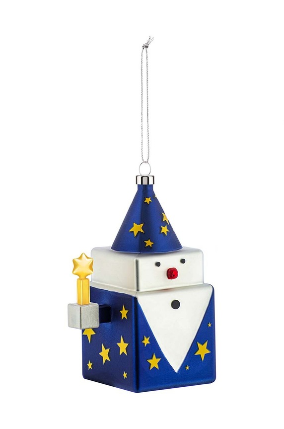 Alessi bombka choinkowa Cubomago GJ02.10 multicolor AA00