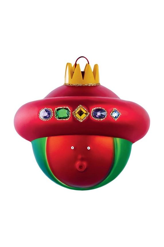 Alessi palle di natale Baldassarre multicolore AMJ13.10