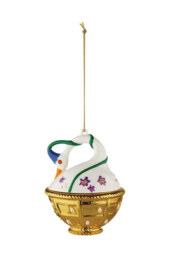 Alessi bombka choinkowa Cigno di Primavera multicolor MJ16.10