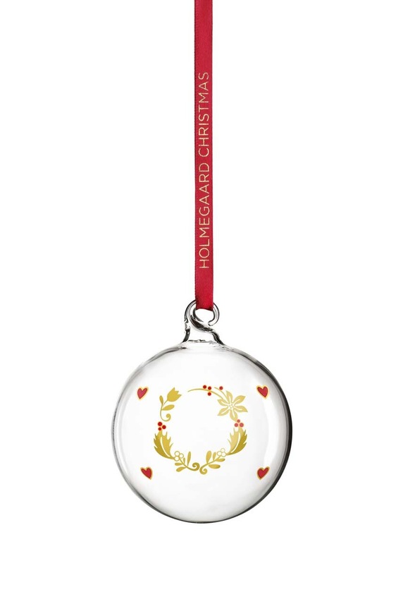 Blagdanski ukras Holmegaard Ann-Sofi Romme Annual Christmas šarena 4800512