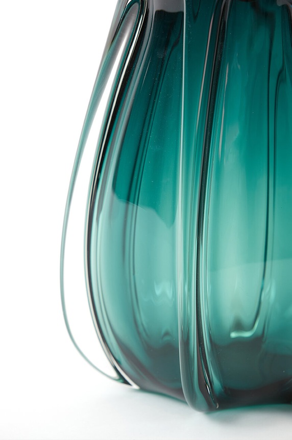 Living și dormitor Light & Living vaza decorativa Murela 5810393 turcoaz
