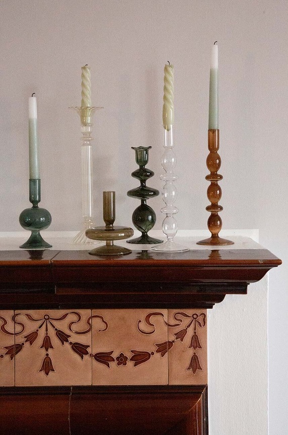 Dekorativen svečnik AU Maison 938.865.480.046 oranžna AA00