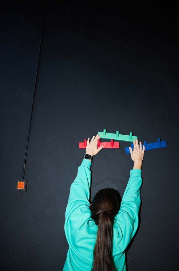 Σαλόνι και υπνοδωμάτιο Κρεμάστρα τοίχου Byon Else 5281400313 σκούρο μπλε