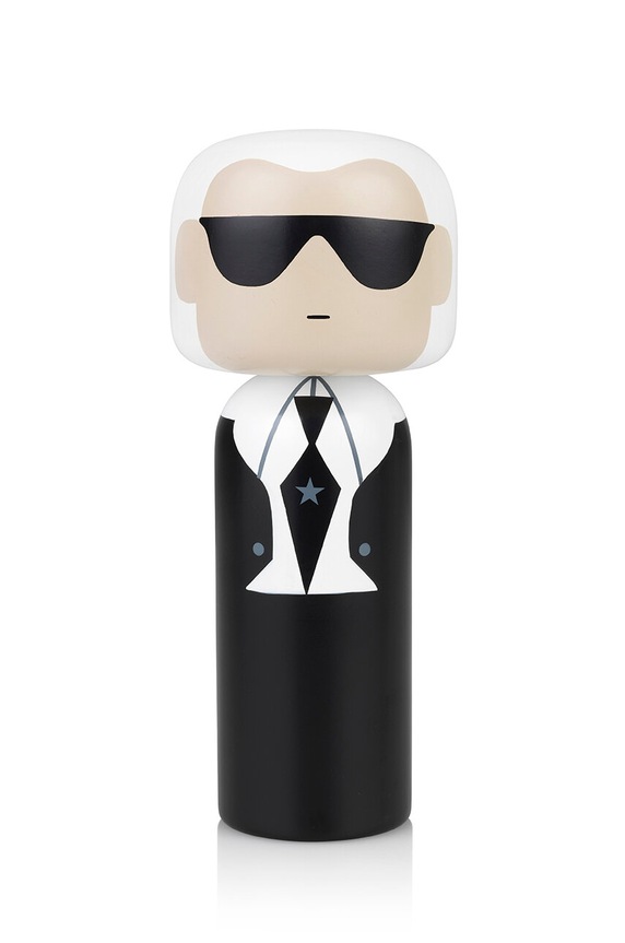 Lucie Kaas lalka kokeshi Karl multicolor SI02KAL