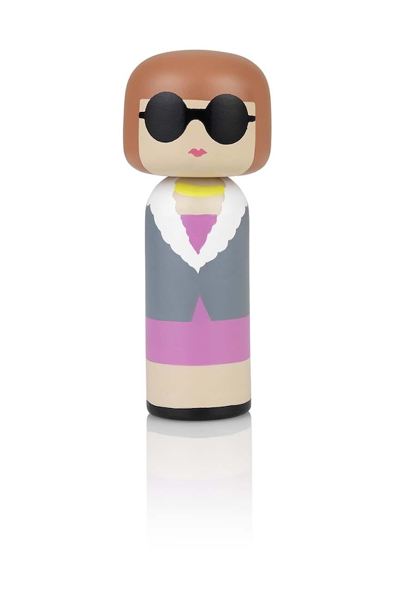 Lucie Kaas lalka kokeshi Anna multicolor SI01AN