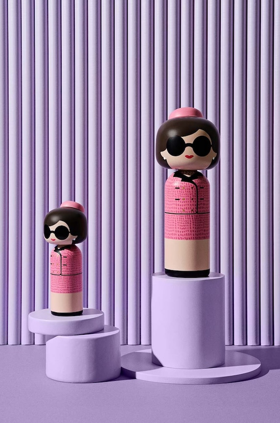 Lucie Kaas papusa kokeshi Jackie multicolor SI01JA