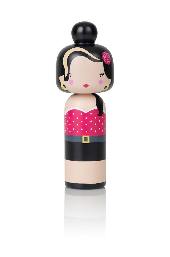 Lucie Kaas lalka kokeshi Amy multicolor SI01AM
