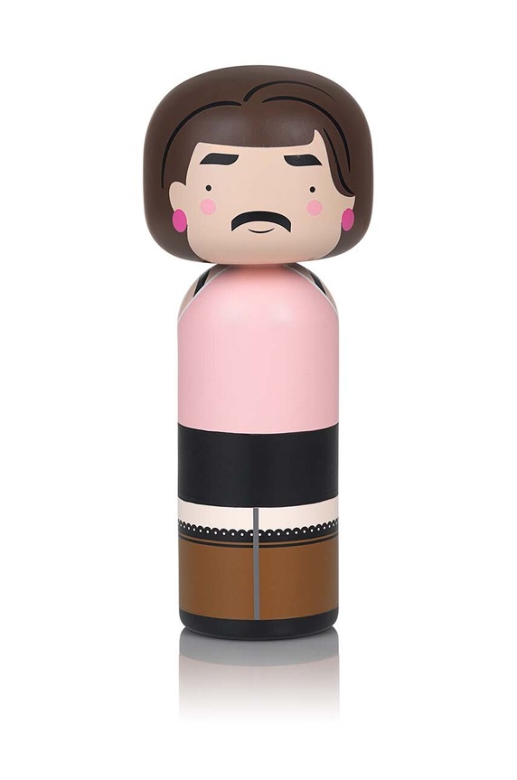 Lucie Kaas lalka kokeshi Freddie multicolor SI02FR2
