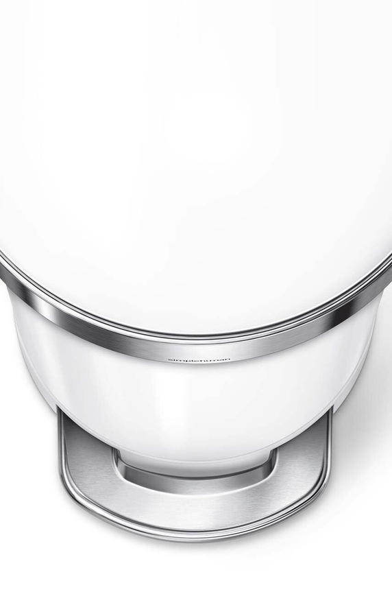 Bagno Simplehuman cestino dei rifiuti 45 l CW2069 bianco