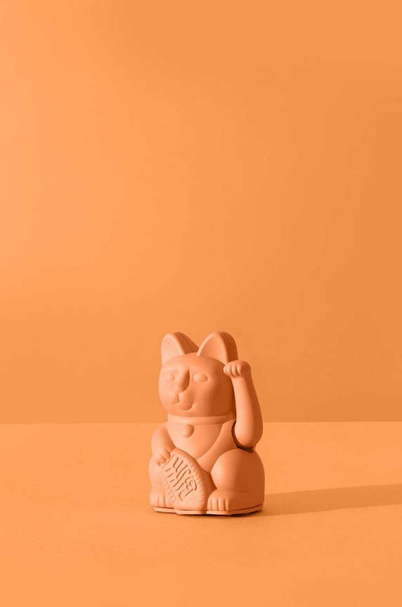 Dekorácia Donkey Lucky Cat Mini 330540 oranžová AA00