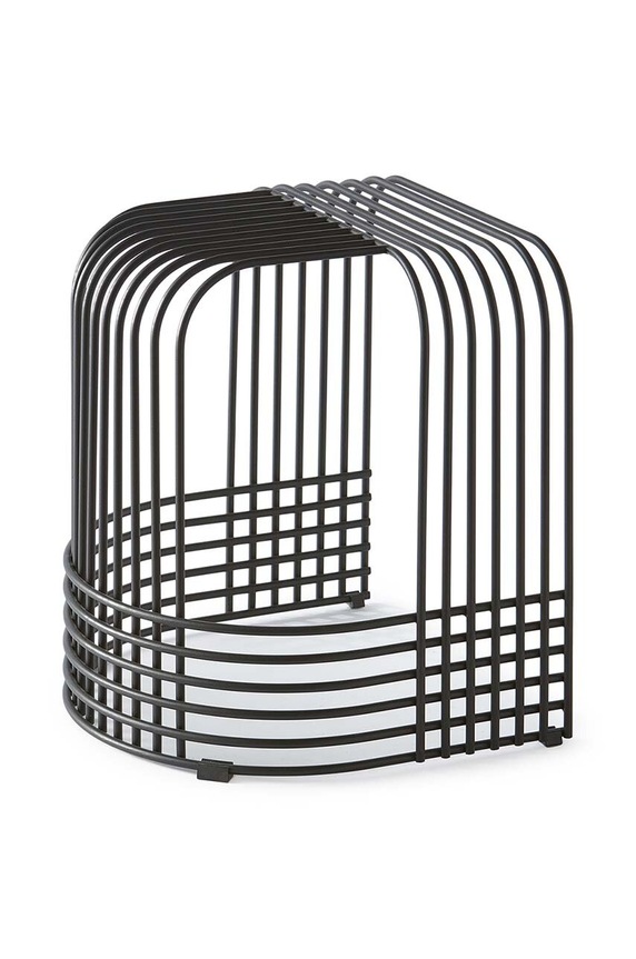 Σκαμπό Pols Potten Stool Drop μαύρο 300.030.073