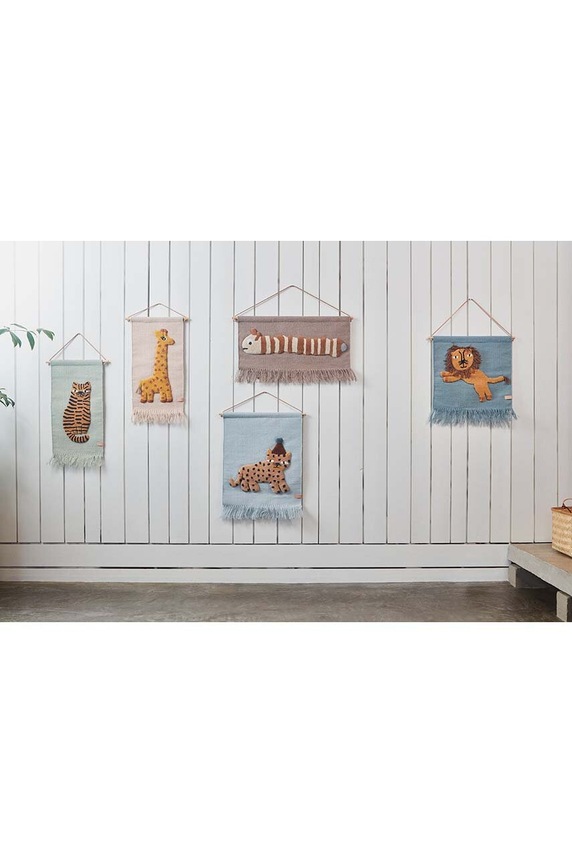 OYOY dekoracja ścienna Giraffe Wallhanger multicolor 1100519
