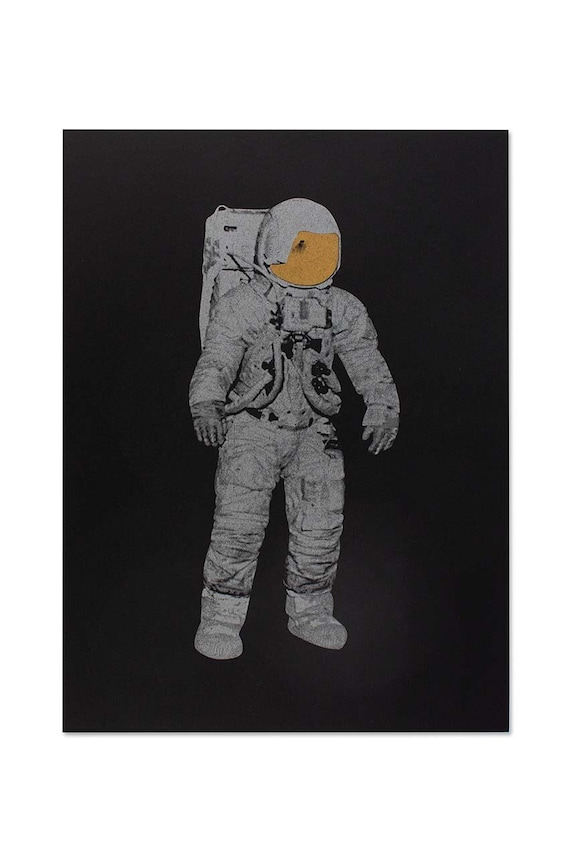 Декорація настінна Donkey "Astronaut" барвистий 400620