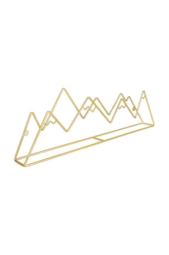 Zidna vješalica Balvi Mountain 27184 zlatna AA00