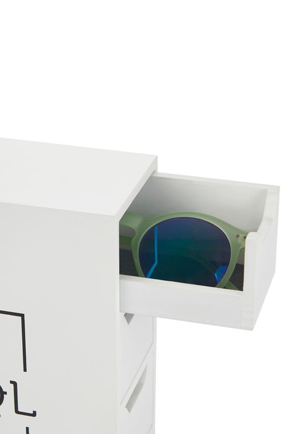 Salotto e camera Balvi cusrodia per occhiali 27667 bianco