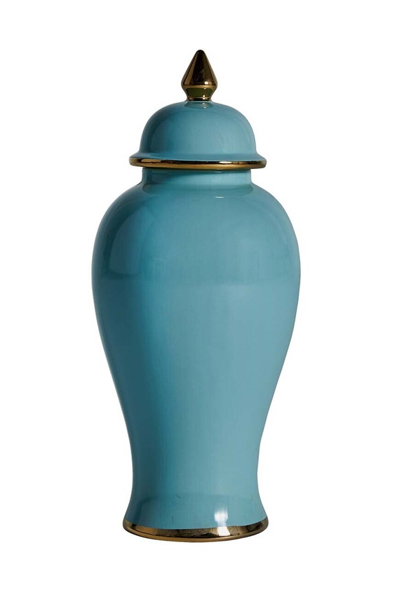 Διακοσμητικό βάζο Vical Rif Vase μπλε 30172