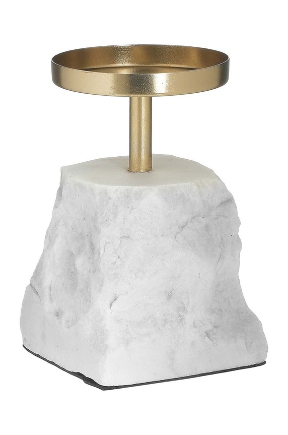 świecznik dekoracyjny żółty 3.70.983.0074