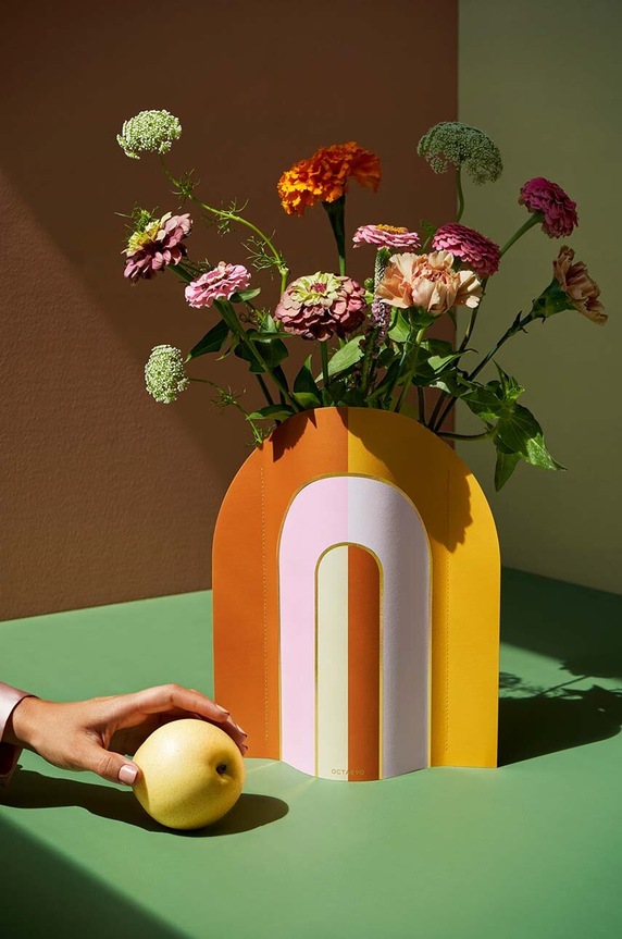 Octaevo dekor váza OPVRA.20 többszínű AA00