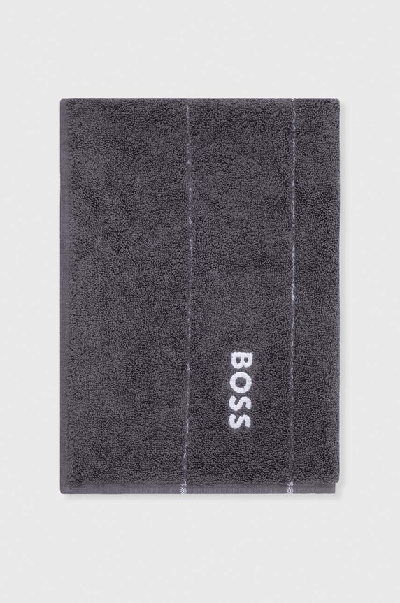 Malý bavlnený uterák BOSS PLAIN 50 x 70 cm sivá 1011416