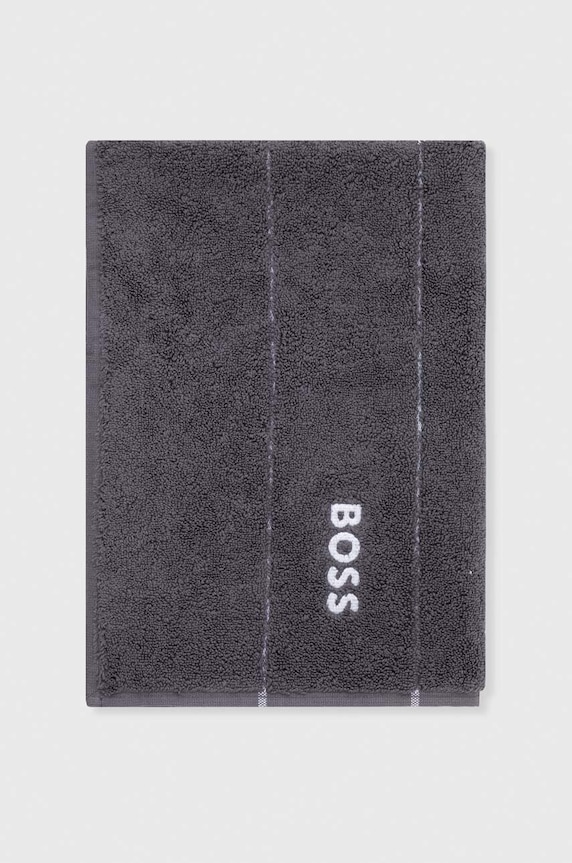 Malý bavlnený uterák BOSS PLAIN 50 x 70 cm sivá 1011416